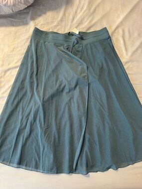 Halara High Waisted Mesh Midi Skirt.